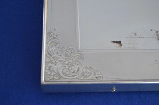 Antique French Solid Silver Dressing Table Mirror - 19th Century - Minerve - 5