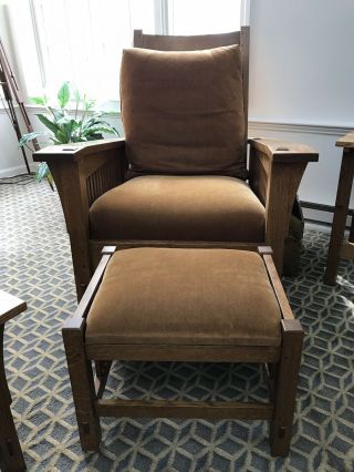 STICKLEY Bostle Back Spindle Morris Recliners 2
