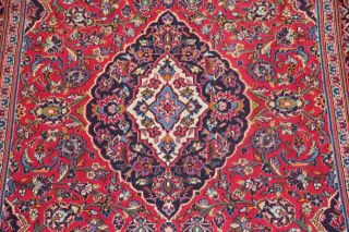4th Of July Deal Vintage Traditional Floral Red Oriental Area Rug Hand - Made 7x10