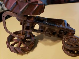 Arcade Antique McCormick Deering Farmall Cast Iron Toy Tractor 6