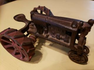 Arcade Antique McCormick Deering Farmall Cast Iron Toy Tractor 7