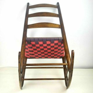 Vintage Shaker Woodshops Child Size Rocking Chair 9