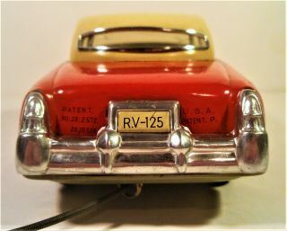 TIN FRICTION 53 FORD MERCURY HARDTOP CAR HAND HELD CABLE ROCK VALLEY ALPS JAPAN 4