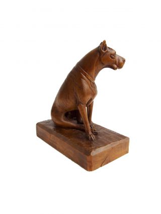 Black Forest.  Brienz.  Great Dane Dog.  Swiss carving.  6 