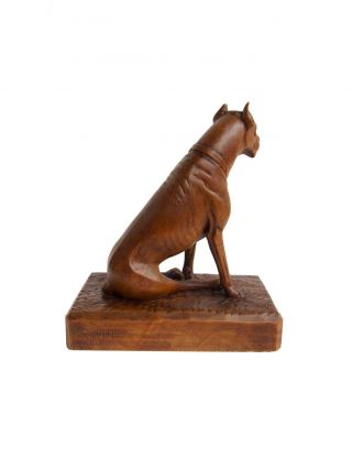 Black Forest.  Brienz.  Great Dane Dog.  Swiss carving.  6 
