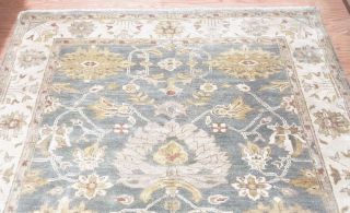 FINE ANTIQUITY TURKISH OUSHAK TRIBAL RUG HAND - KNOTTED WOOL 6 ' X 9 ' FT 3