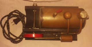 Vintage Electric Toy Steam Engine Boiler HK Miller watt jr manufacturer As seen 2