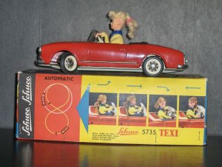 1960 ' s Western Germany Schuco Texi 5735 Alfa Romeo Spider,  XLNT 3 Days No Res. 2