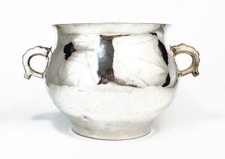 Duchess Of Sutherland Cripples Guild Silver On Copper Plant Pot C1900
