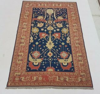 8 ' 5 x 5 ' 8 Antique Handmade Persian Soumak Kilim Wool Area Rug Sumak Carpet 7219 2