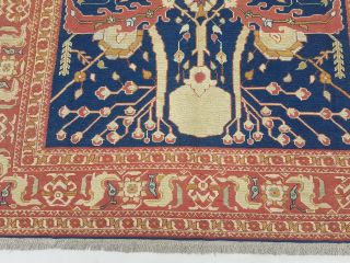 8 ' 5 x 5 ' 8 Antique Handmade Persian Soumak Kilim Wool Area Rug Sumak Carpet 7219 8