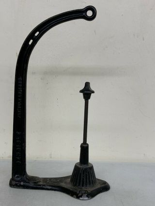 Antique Sensible Cast Iron Country Store Countertop String Dispenser / 10.  75”