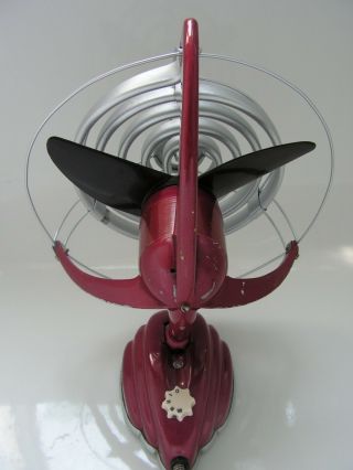 1930s ART DECO DRAGONFLY STREAMLINE DESK FAN GERMANY RAYMOND LOEWY MACHINE AGE 12