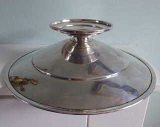 Keith Murray For Mappin & Webb Silver Plate Centrepiece Bowl / Tazza Art Deco 4