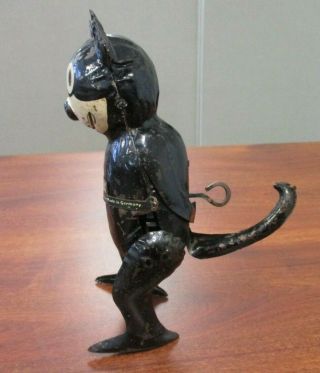 VINTAGE 1922 PAT SULLIVAN TIN LITHO WIND UP FELIX THE CAT 2