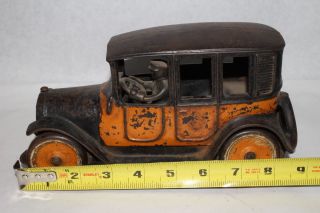 1920 ' s Arcade Cast Iron Taxi,  Large Size, 8