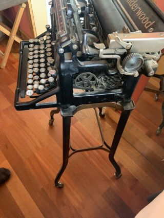 Antique Underwood Standard No.  5 Typewriter 4