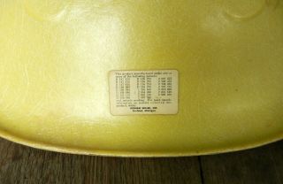 2 VTG Lemon Yellow Eames Herman Miller Fiberglass Chairs 1st Generation Zenith 3