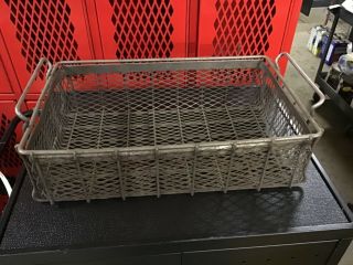 Vintage Industrial Wire Parts Baskets