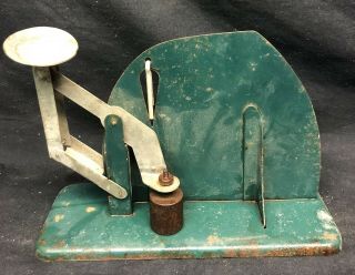 Vintage Val - A Jiffy Way Metal Poultry Egg Scale Chicago Illinois Farm Chicken 2