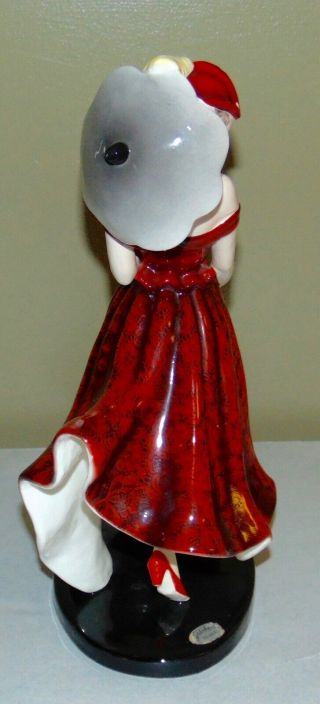 ANTIQUE 1930 ' S Ar Deco GOLDSCHEIDER Figurine PARISIENNE Claire Weiss - Herczeg 5