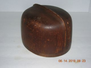 Millinery Wooden Hat Making Mold Block