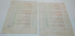 1930 ' s The Ives Corporation Ives Toy Trains Receipts 6