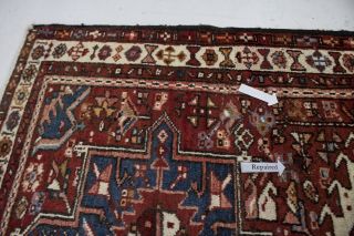 Semi Antique Handmade Runner 3X11 Karajeh Hallway Rug Oriental Home Décor Carpet 8