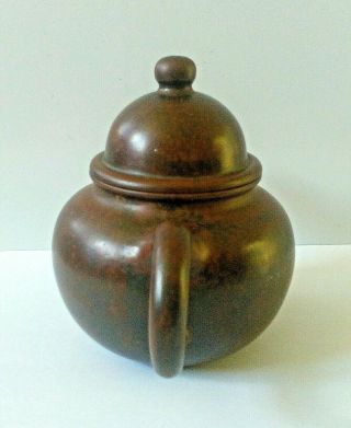 Antique Chinese Fine Quality Yixing Clay Pottery Teapot with Marks. 5