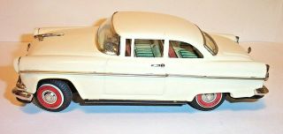 RARE VINTAGE 1956 FORD BATTERY OPERATED MUSICAL CAR w/ MUSIC BOX MIB JAPAN 3