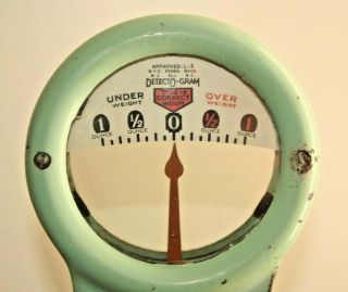 Vintage Jacobs Brothers 3 lb.  Mercantile Precision Scale with Counter Weights 4