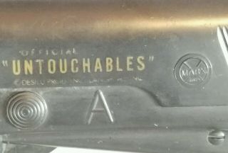 vintage Marx battery operated Untouchables Tommy gun toy 12