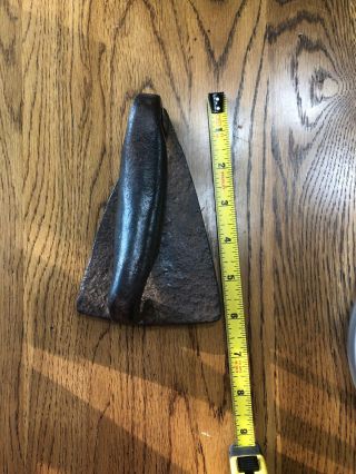 Antique Slave Sad Iron With Bell 5