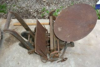 ANTIQUE CAST IRON KELSEY Co.  EXCELSIOR PRINTING PRESS 1873 5
