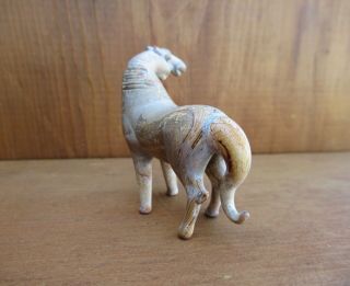 Chinese Tang Dynasty Horses Hand Painted Miniature Pottery circa 700 AD Dynastic 6