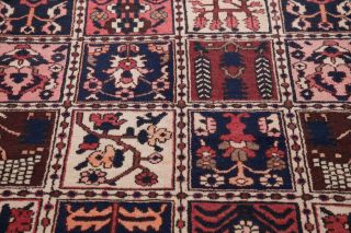 Garden Design Bakhtiari Persian Runner WOOL Rug Oriental Handmade 4 x 9 Carpet 12