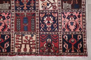Garden Design Bakhtiari Persian Runner WOOL Rug Oriental Handmade 4 x 9 Carpet 6