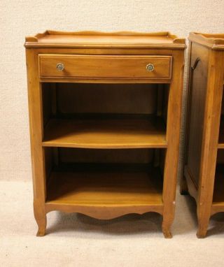 John Widdicomb Co.  Maple Wood French Provincial Nightstands 2