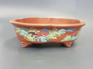 Chinese Antique Yixing Clay Tray - Republic of China Period 1912 - 1949 2