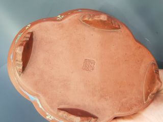 Chinese Antique Yixing Clay Tray - Republic of China Period 1912 - 1949 7