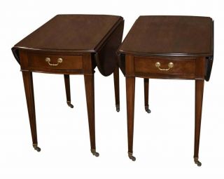 Vintage Ethan Allen Pembroke Side Tables