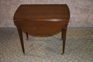 Vintage Ethan Allen Pembroke Side Tables 3