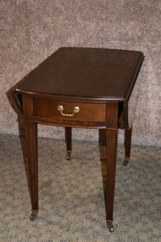Vintage Ethan Allen Pembroke Side Tables 4