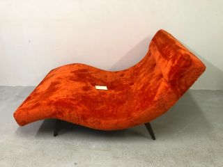 Adrian Pearsall Wave Chaise Lounge 50s Mid Century Craft Assoc Tag