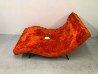 Adrian Pearsall Wave Chaise Lounge 50s Mid Century Craft Assoc tag 2