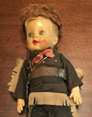 Davy Crockett Vintage 1950s Doll (1)