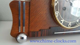 0156 - Antique German Junghans mantel clock 2