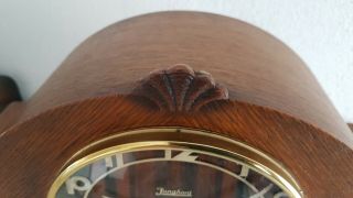 0156 - Antique German Junghans mantel clock 3
