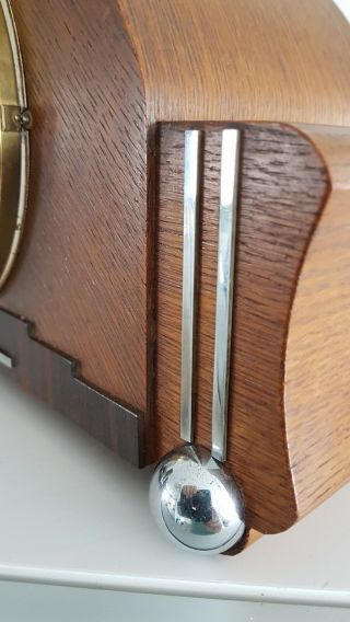 0156 - Antique German Junghans mantel clock 6