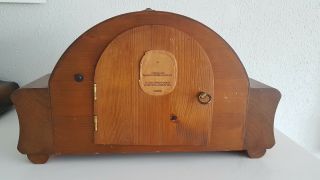 0156 - Antique German Junghans mantel clock 7